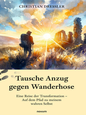 cover image of Tausche Anzug gegen Wanderhose